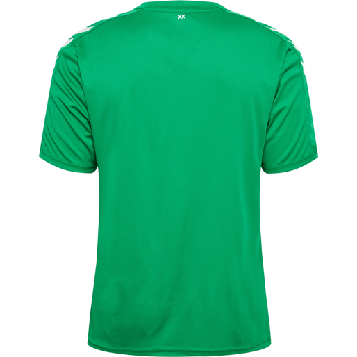 hmlCORE XK POLY JERSEY S/S, JELLY BEAN, packshot