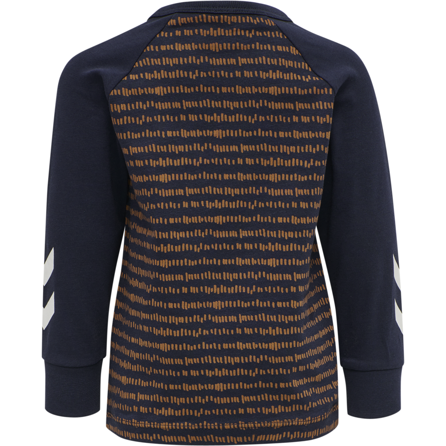 hmlBUSTER T-SHIRT L/S, BLACK IRIS, packshot