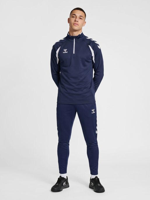 hmlCORE 2.0 HALF ZIP, MARINE/WHITE, model