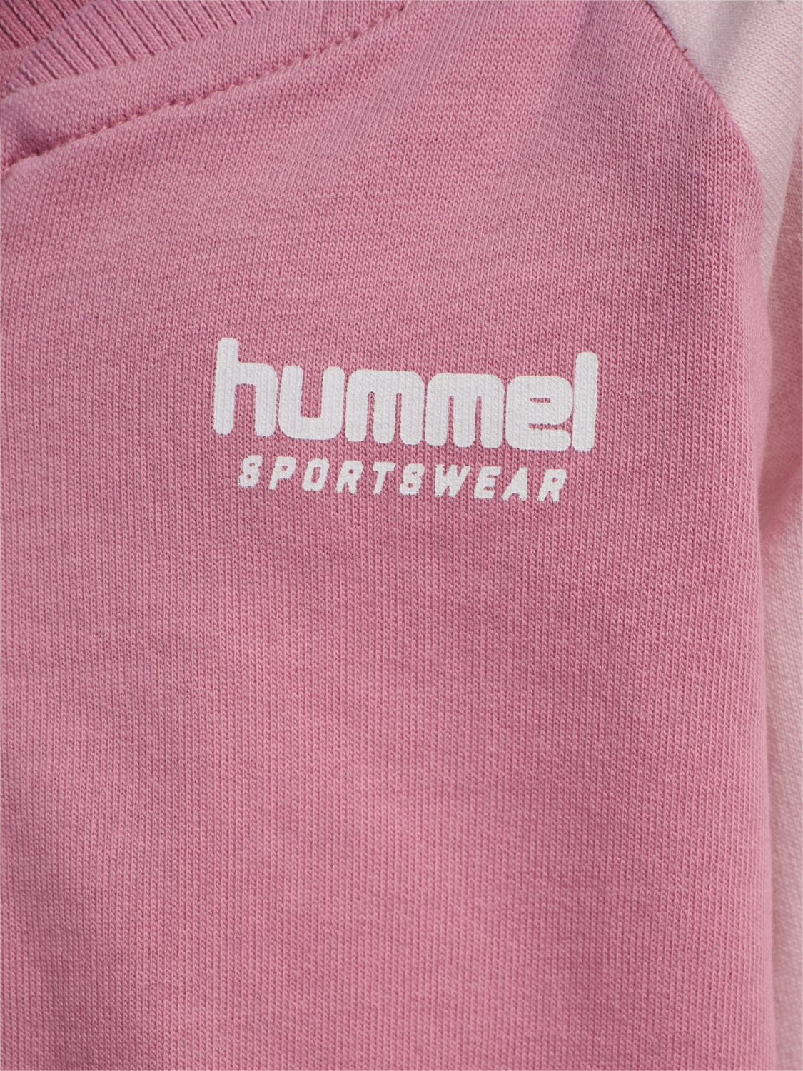 hmlMINI LOOSE BLOCK ZIP JACKET, PALE LILAC, packshot