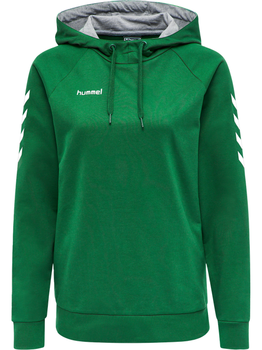 HMLGO COTTON HOODIE WOMAN, JELLY BEAN, packshot