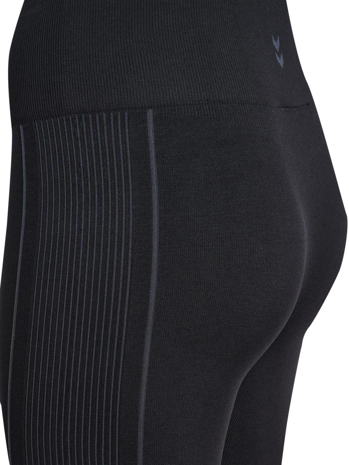 hmlYOGA SEAMLESS HW TIGHTS, BLACK, packshot