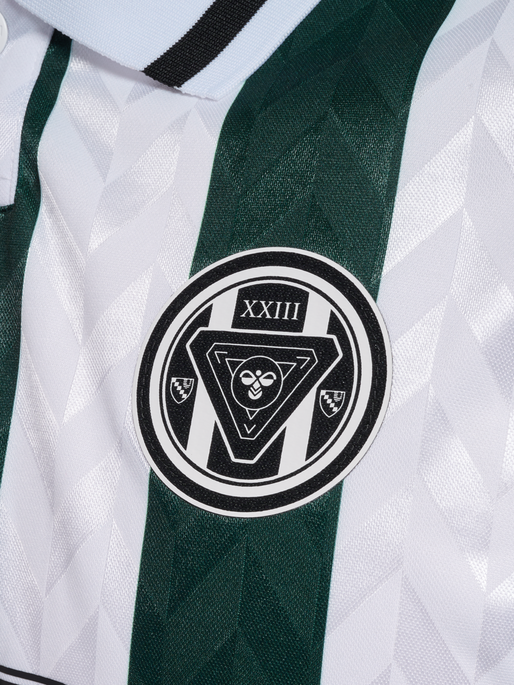 hmlLOOSE FOOTBALL JERSEY S/S, BLANC DE BLANC, packshot