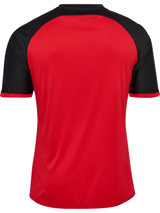 hmlMATCH LEAGUE JERSEY S/S, TRUE RED/BLACK, packshot