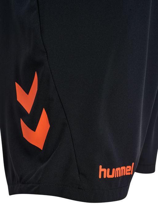 hmlBLAZE PRO TRAINING SHORTS, BLACK/ORANGE hmlBLAZE PRO TRAINING SHORTS, BLACK/ORANGE, packshot