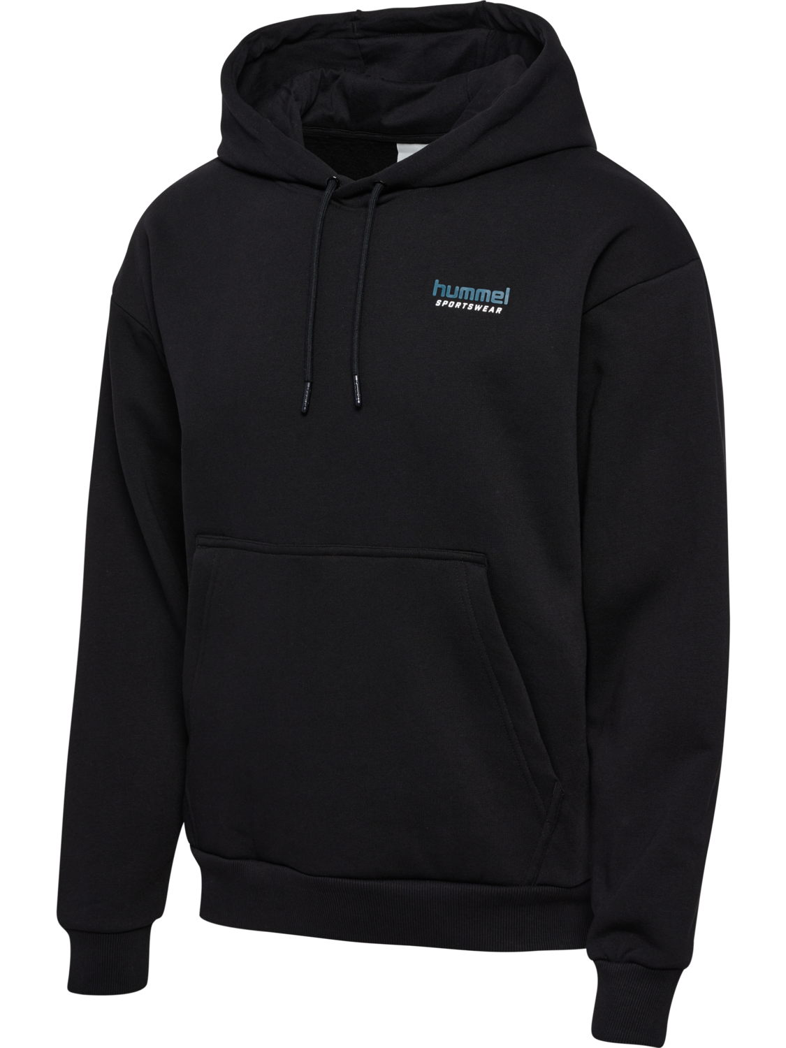 hmlLOOSE HOODIE SPORTSWEAR, BLACK, packshot
