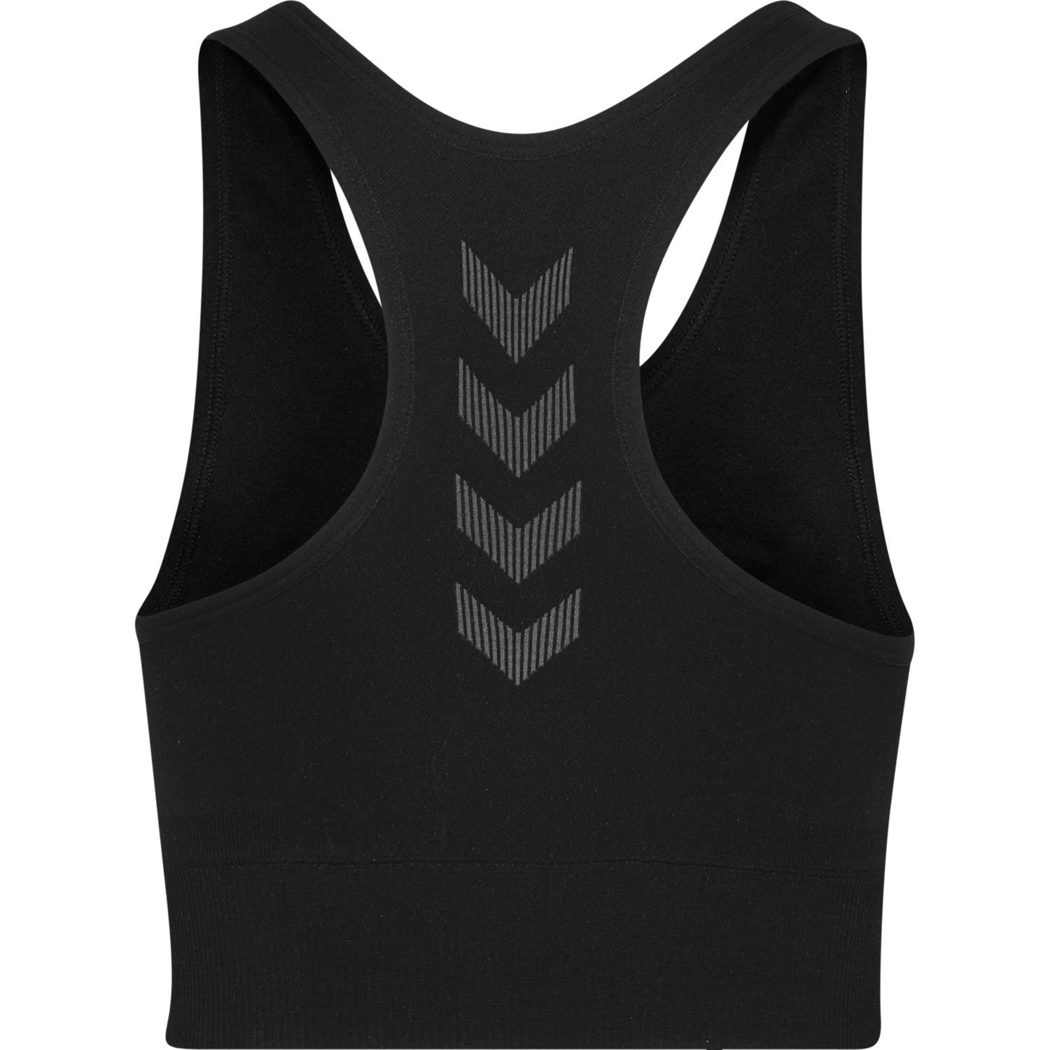 HUMMEL FIRST SEAMLESS BRA WOMEN, BLACK, packshot