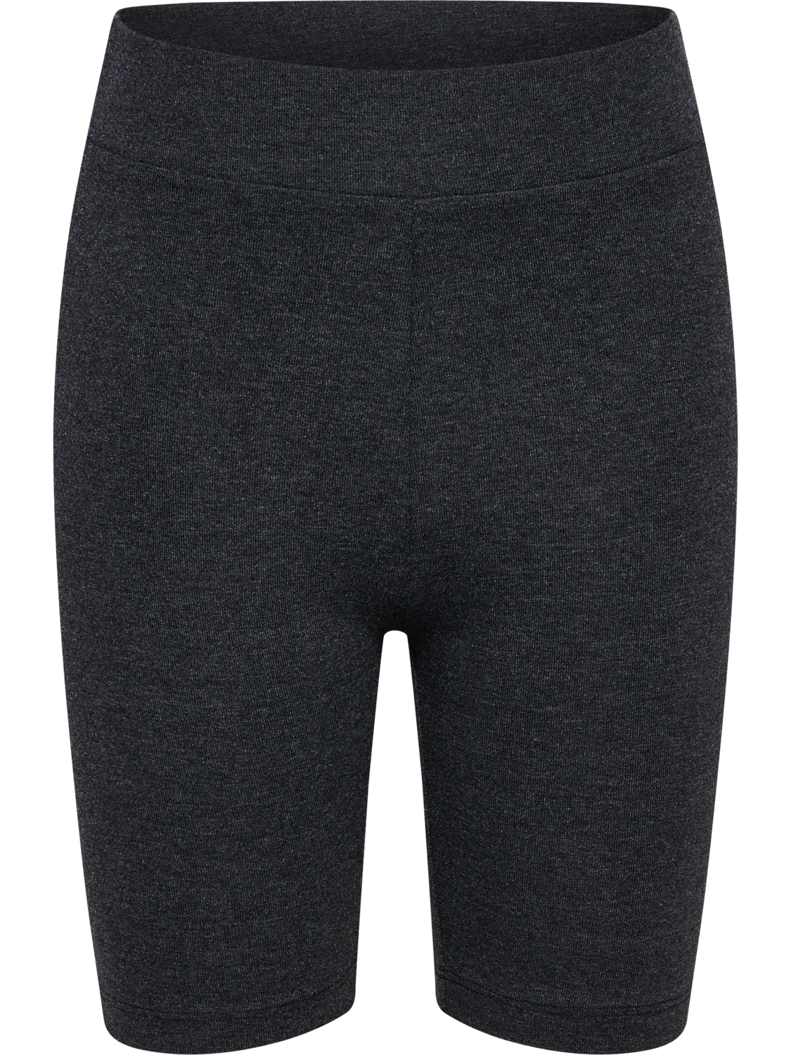 hmlJR LOGO SHORT  TIGHTS, BLACK MELANGE, packshot