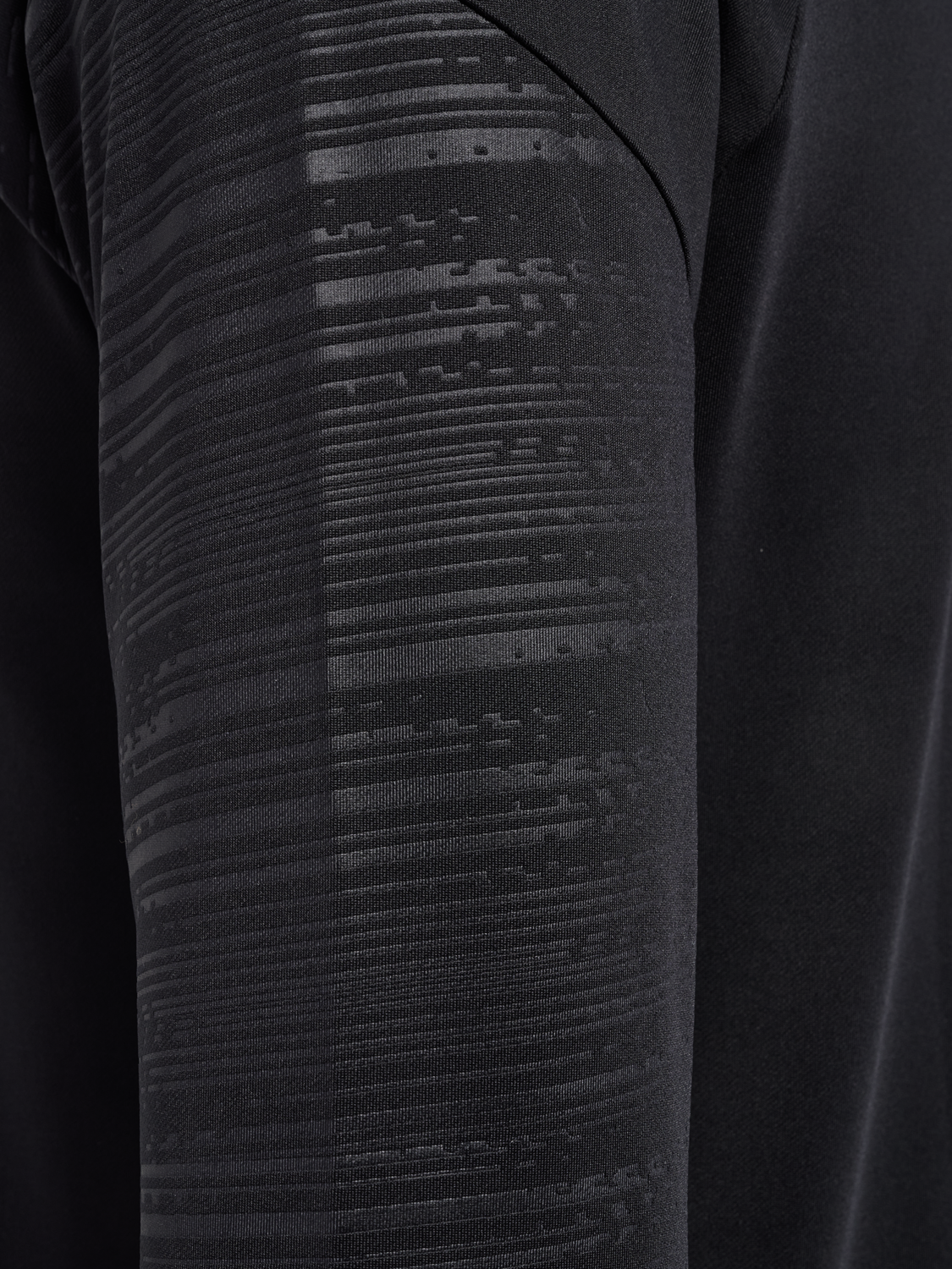 hmlPRO TRAINING CREW SWEAT, BLACK, packshot