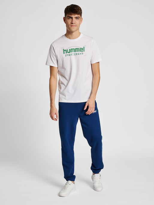 hmlLGC HARRY T-SHIRT, WHITE, model