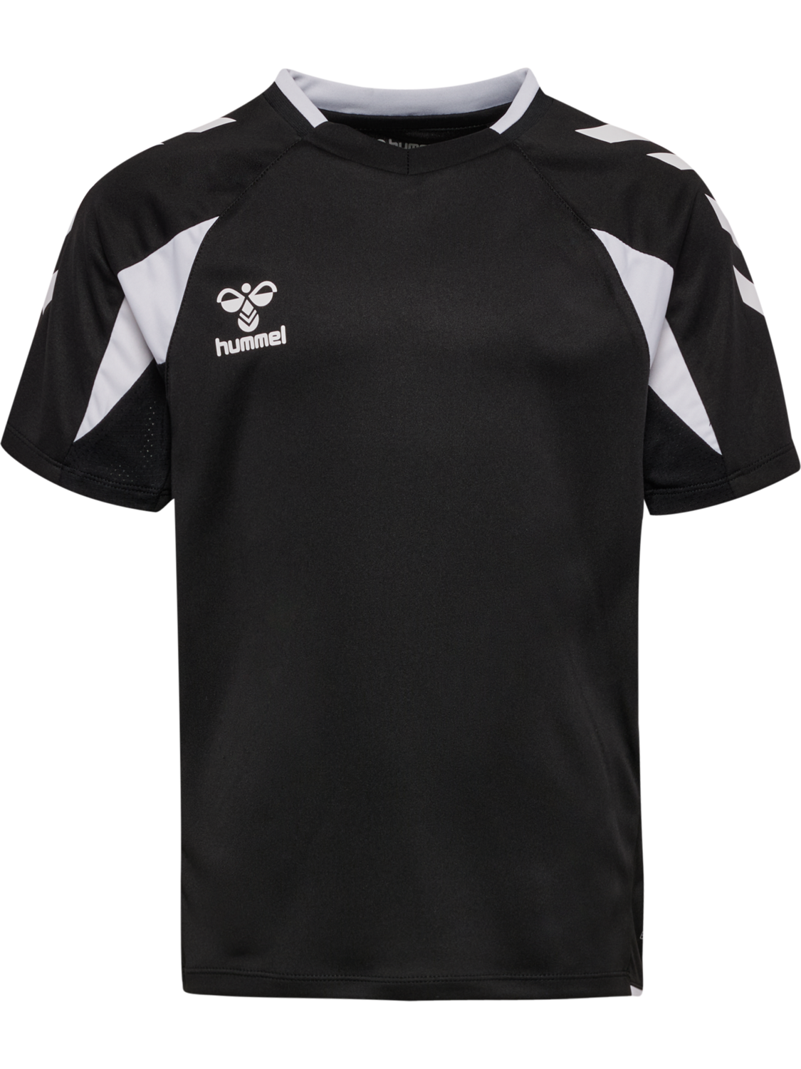 hmlCORE 2.0 JERSEY S/S KIDS, BLACK/WHITE, packshot