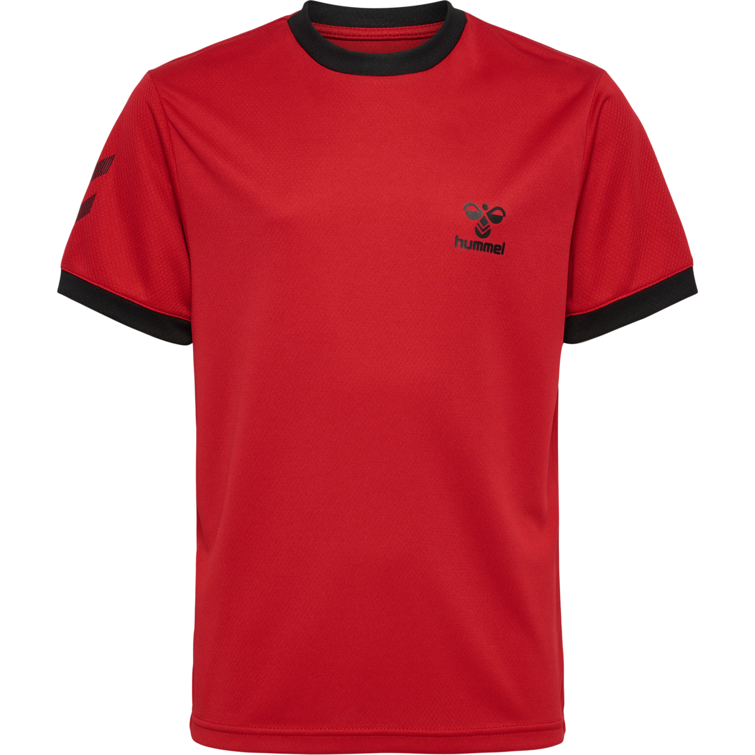 hmlQ4 POLY JERSEY KIDS S/S, 4120, packshot