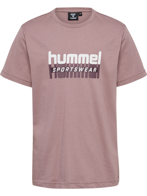 hmlTUKAS T-SHIRT S/S, TWILIGHT MAUVE, packshot