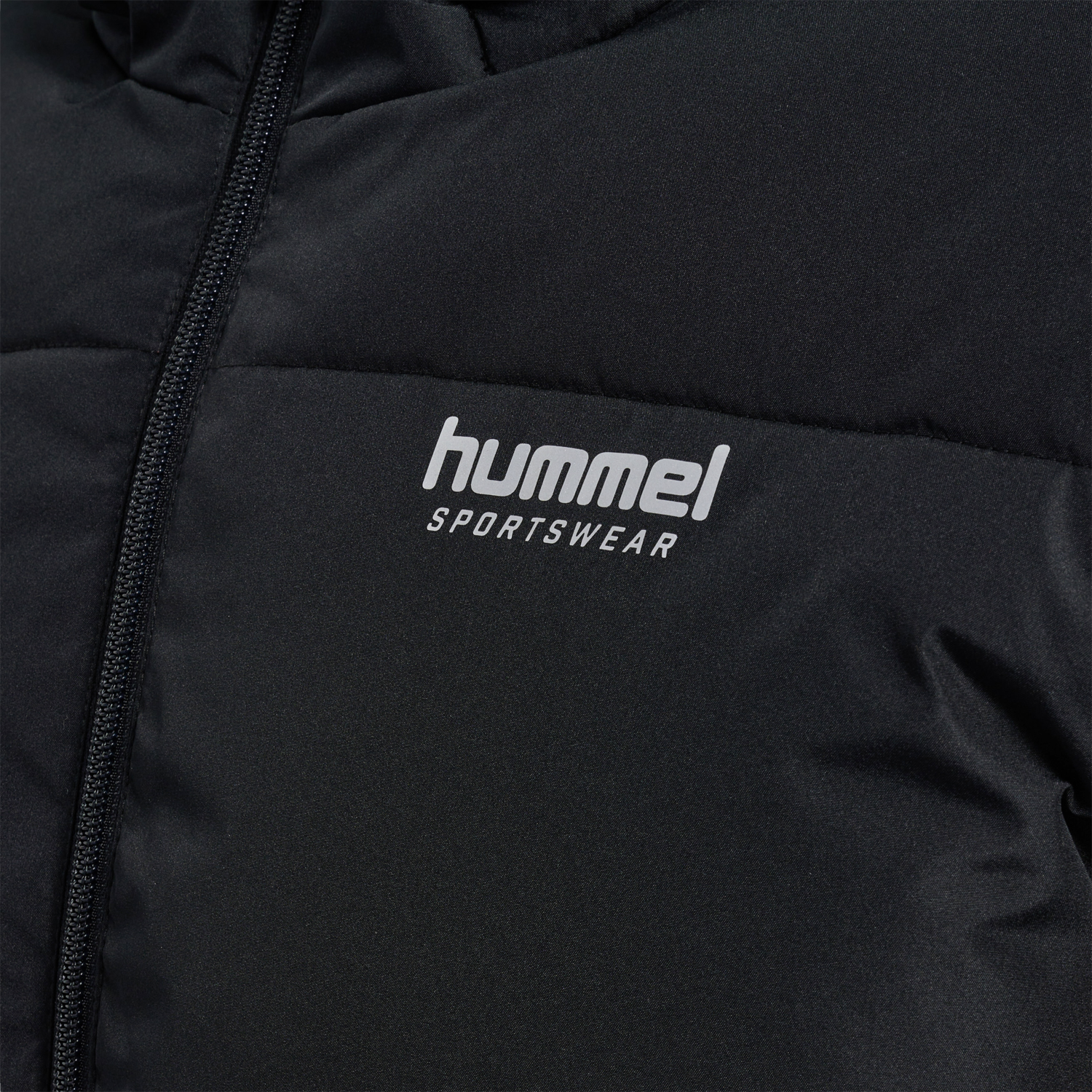 hmlLGC ROBERT LONG PUFF COAT, BLACK, packshot