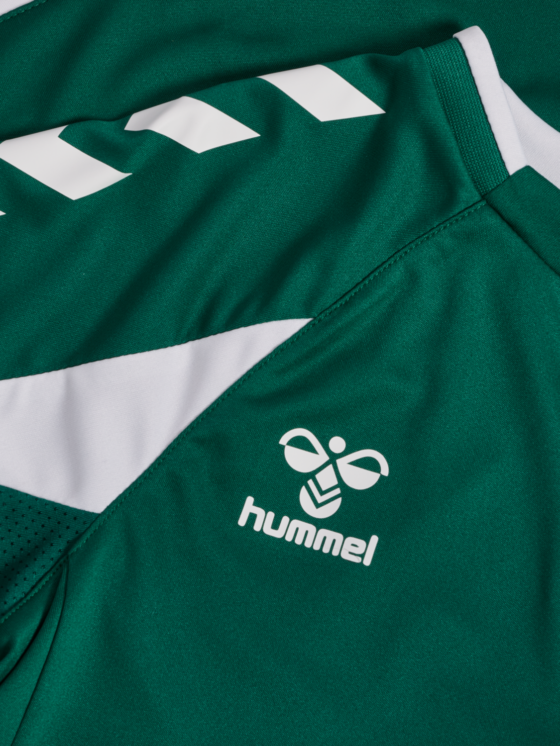 hmlCORE 2.0 JERSEY S/S KIDS, EVERGREEN/WHITE, packshot