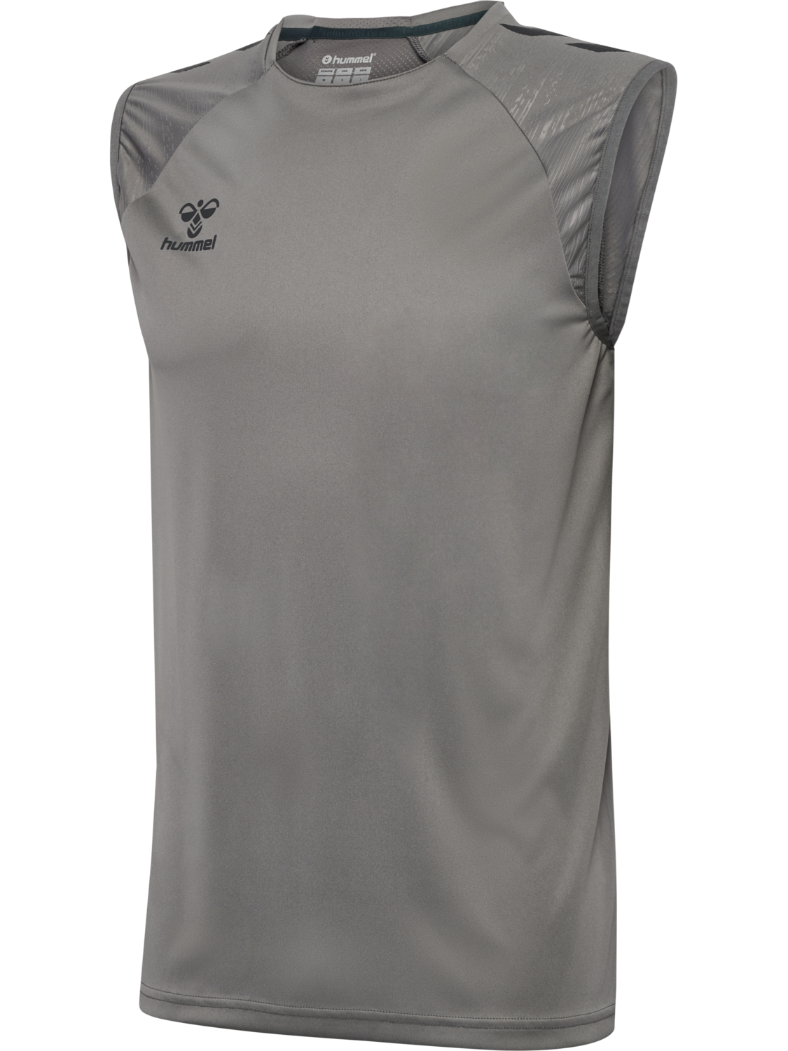 hmlPRO TRAINING JERSEY S/L, STEEL GRAY, packshot