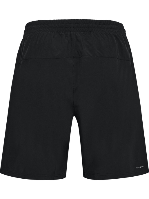 hmlAUTHENTIC WOVEN SHORTS, BLACK hmlAUTHENTIC WOVEN SHORTS, BLACK, packshot