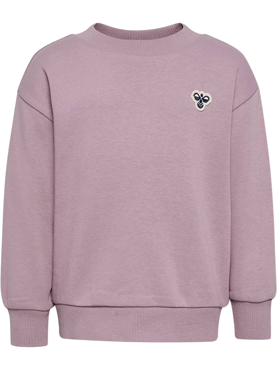 hmlMINI LOOSE CREWNECK BEE, SEA FOG, packshot