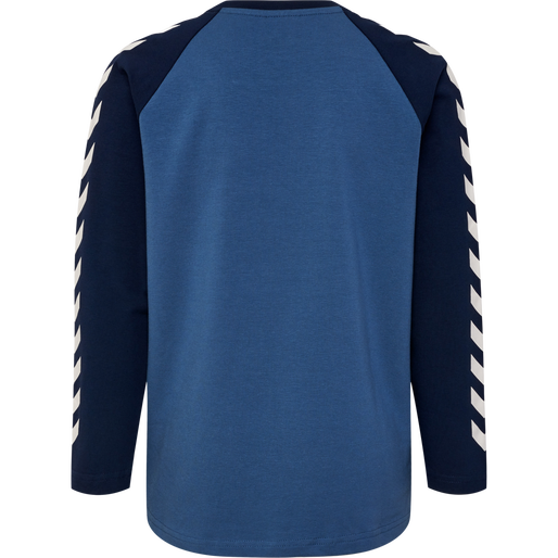 hmlBOYS T-SHIRT L/S, BERING SEA, packshot