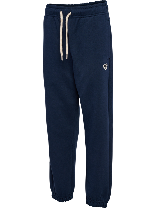 hmlJR LOOSE SWEATPANTS BEE, DRESS BLUES, packshot