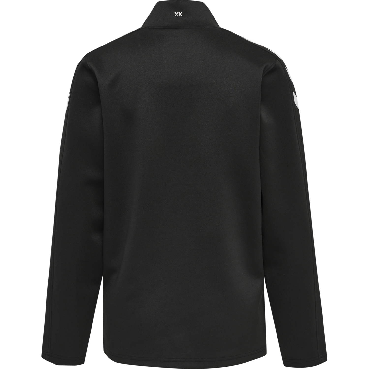 hmlCORE XK POLY ZIP SWEAT WOMAN, BLACK/BLACK, packshot
