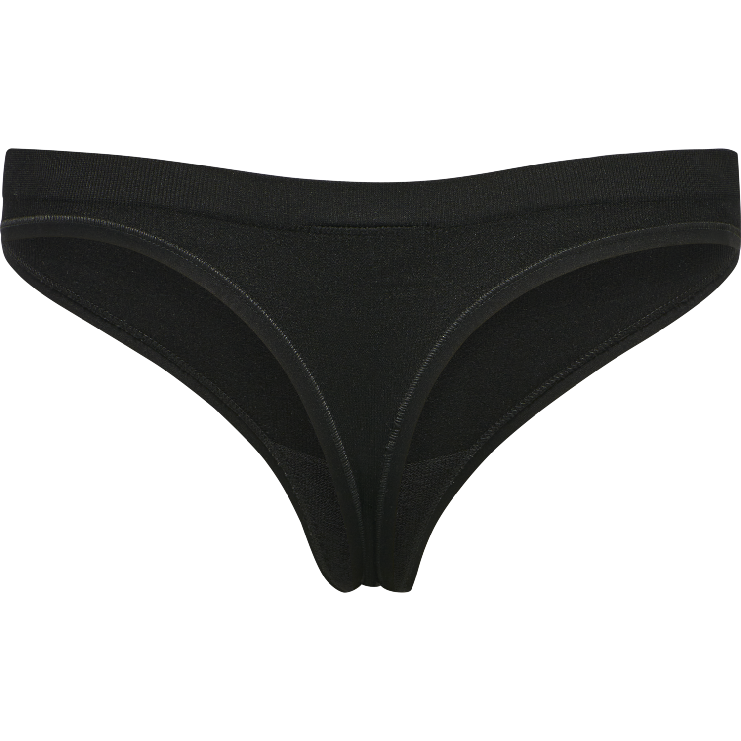 hmlJUNO SEAMLESS THONG, BLACK, packshot