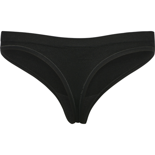 hmlJUNO SEAMLESS THONG, BLACK, packshot