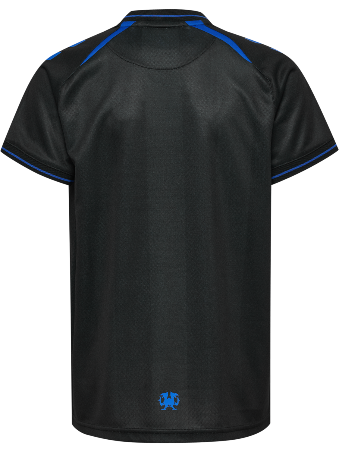 OB 26/27 AWAY JERSEY S/S KIDS, BLACK/ASPHALT, packshot
