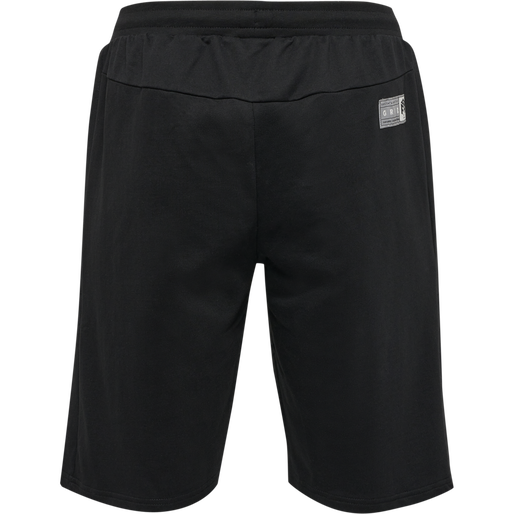 hmlMOVE GRID COTTON SHORTS, BLACK, packshot