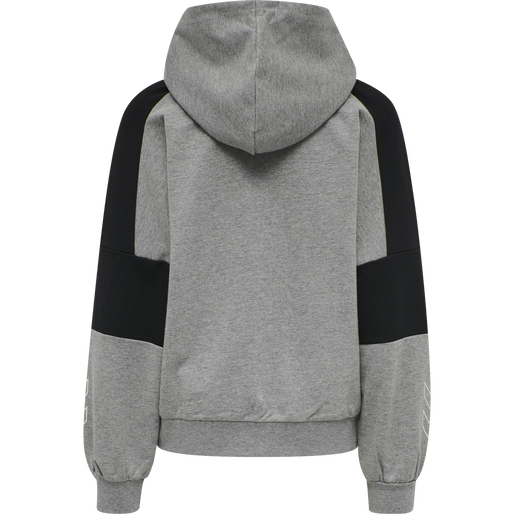 hmlBOXLINE HOODIE, MEDIUM MELANGE, packshot