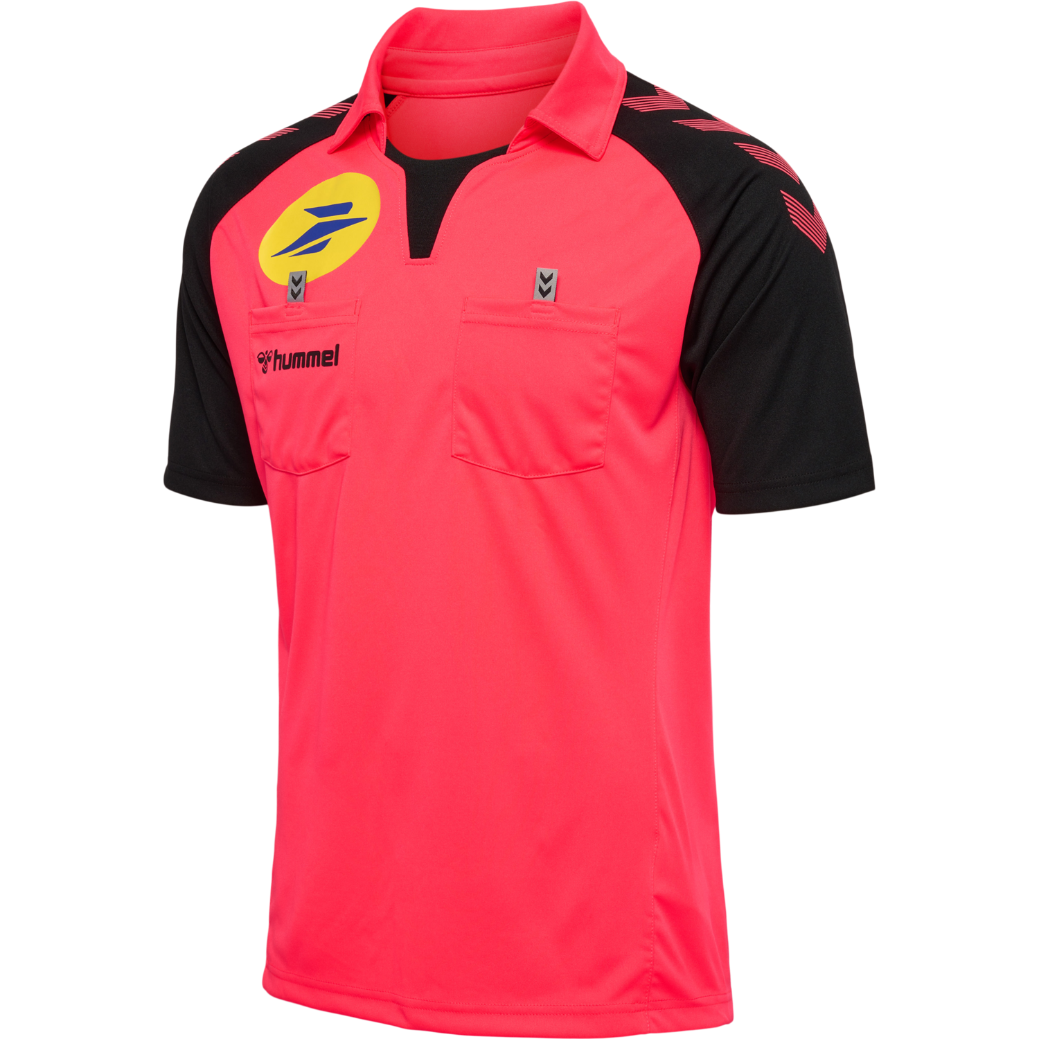 FFHB REFEREE JERSEY S/S, DIVA PINK, packshot