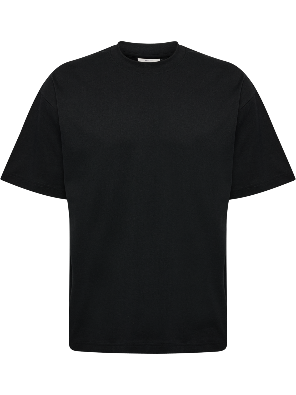 hmlLOOSE T-SHIRT S/S KICK OFF CLUB, BLACK, packshot