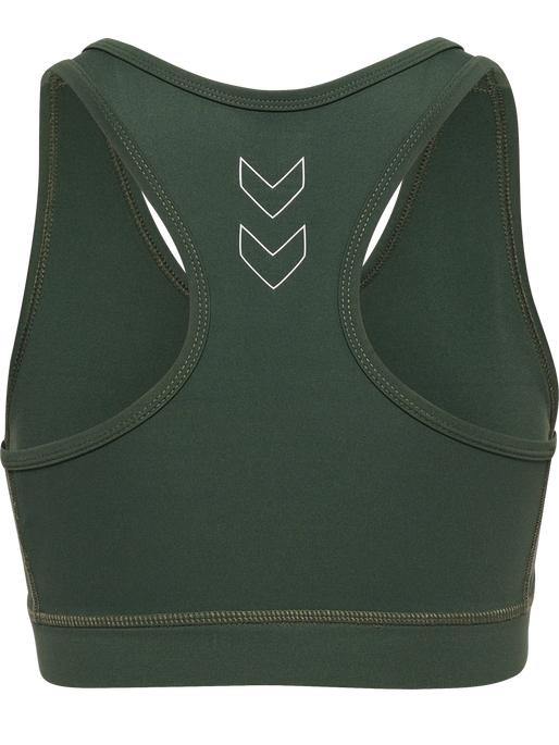 hmlTE FUNDAMENTAL SPORTS BRA, CLIMBING IVY, packshot