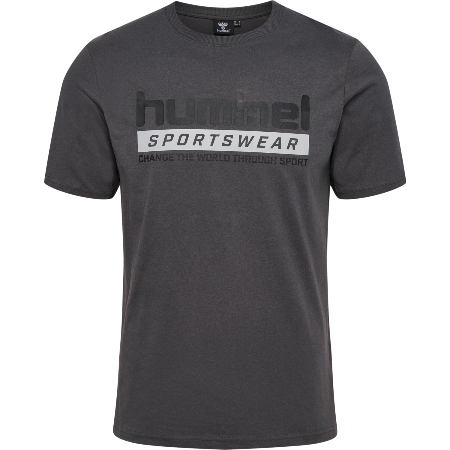 hmlLGC CARSON T-SHIRT, BLACKENED PEARL, packshot