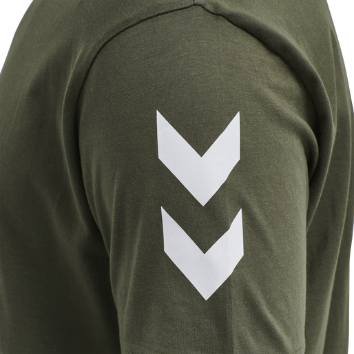 HMLGO COTTON T-SHIRT S/S, GRAPE LEAF, packshot