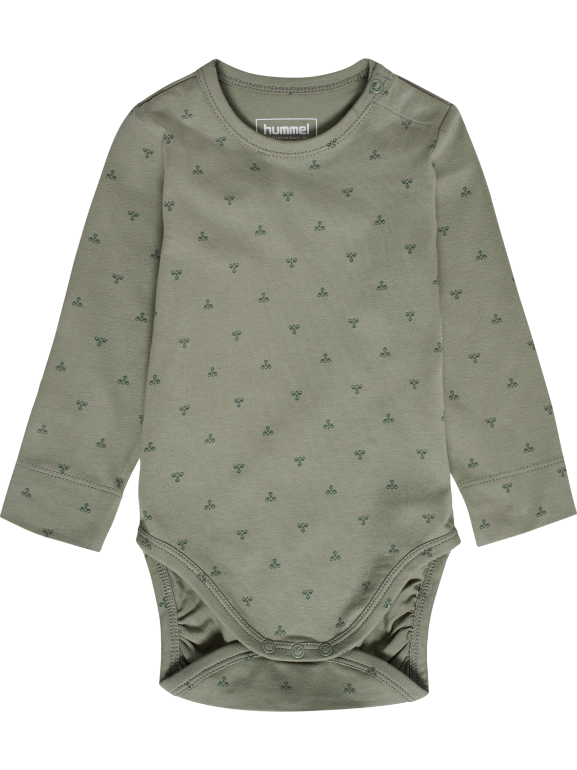 hmlMINI BEE AOP BODY L/S, SHADOW, packshot