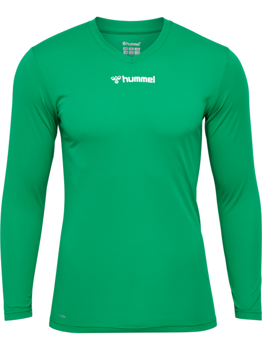 hmlBL ESSENTIAL TEE L/S, JELLY BEAN, packshot