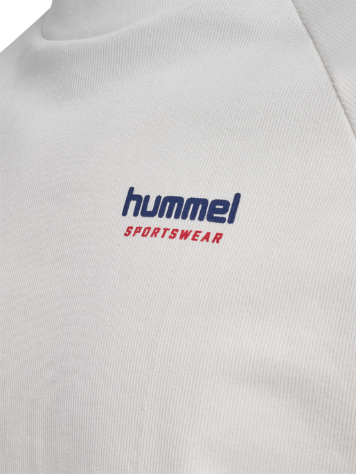 hmlOVERSIZED CREW SPORTSWEAR, BLANC DE BLANC/BLANC DE BLANC, packshot