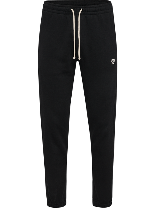 hmlLOOSE SWEATPANT BEE, BLACK, packshot