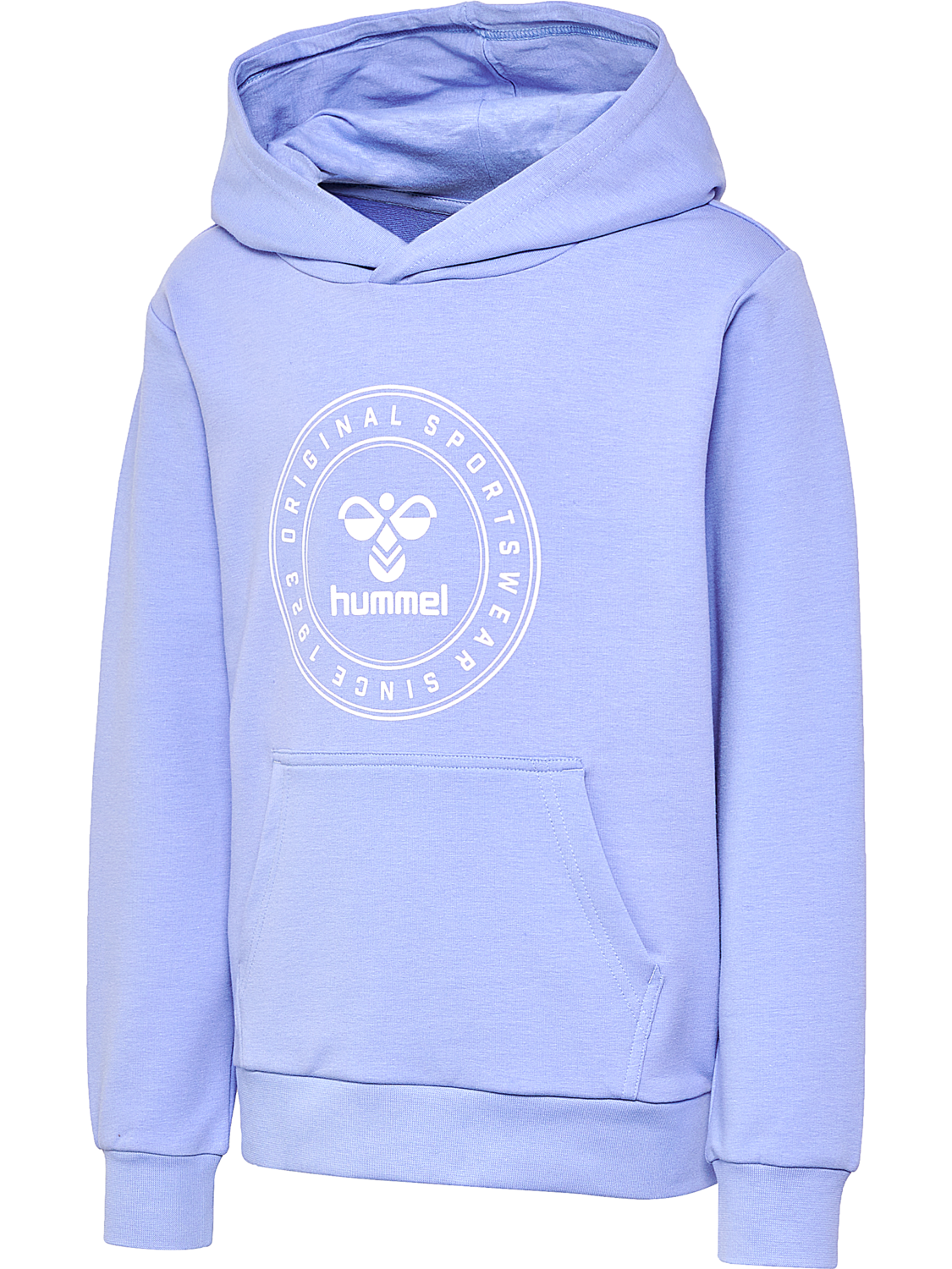 hmlCUATRO CIRCLE HOODIE, HYDRANGEA, packshot