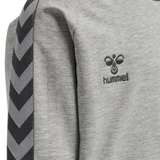 hmlMOVE KIDS CLASSIC HOODIE, GREY MELANGE, packshot