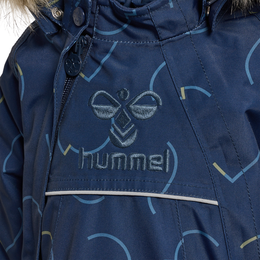 hmlJESSIE TEX JACKET, BLACK IRIS hmlJESSIE TEX JACKET, BLACK IRIS, packshot