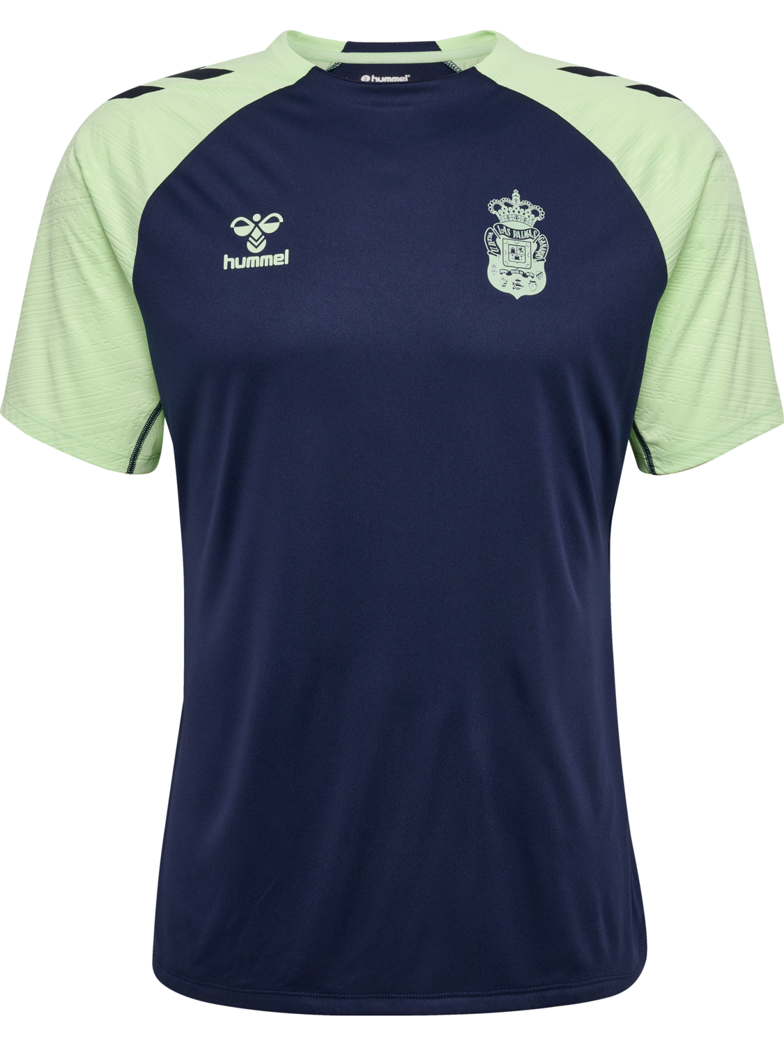 hmlPRO TRAINING JERSEY S/S, !MARINE/PATINA GREEN, packshot