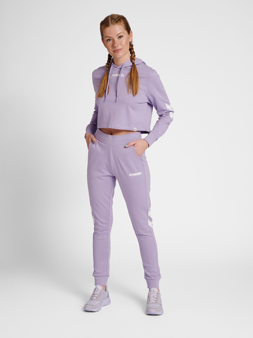 hmlLEGACY WOMAN TAPERED PANTS, HEIRLOOM LILAC, model