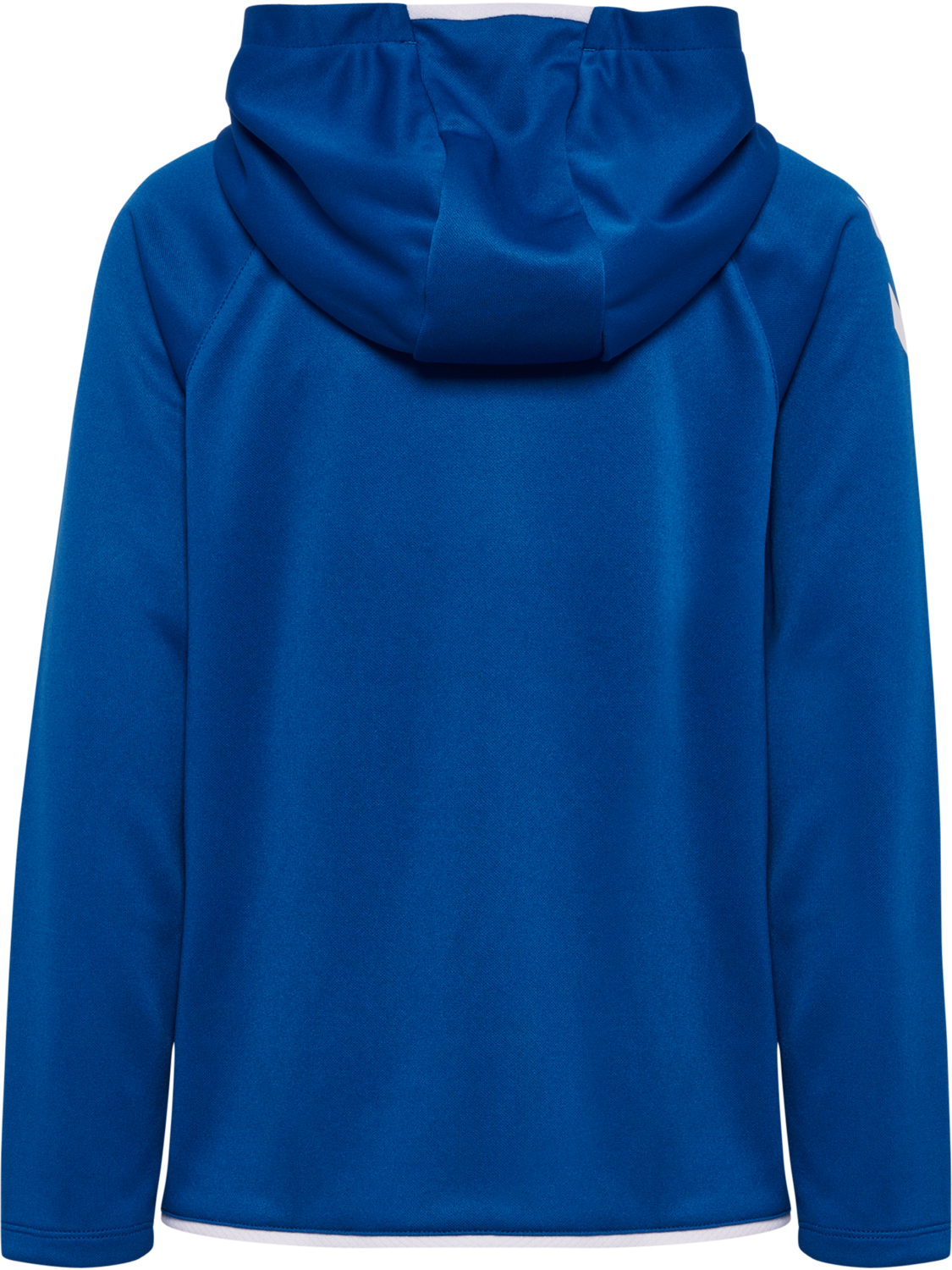 hmlCORE 2.0 ZIP HOODIE KIDS, TRUE BLUE/WHITE, packshot