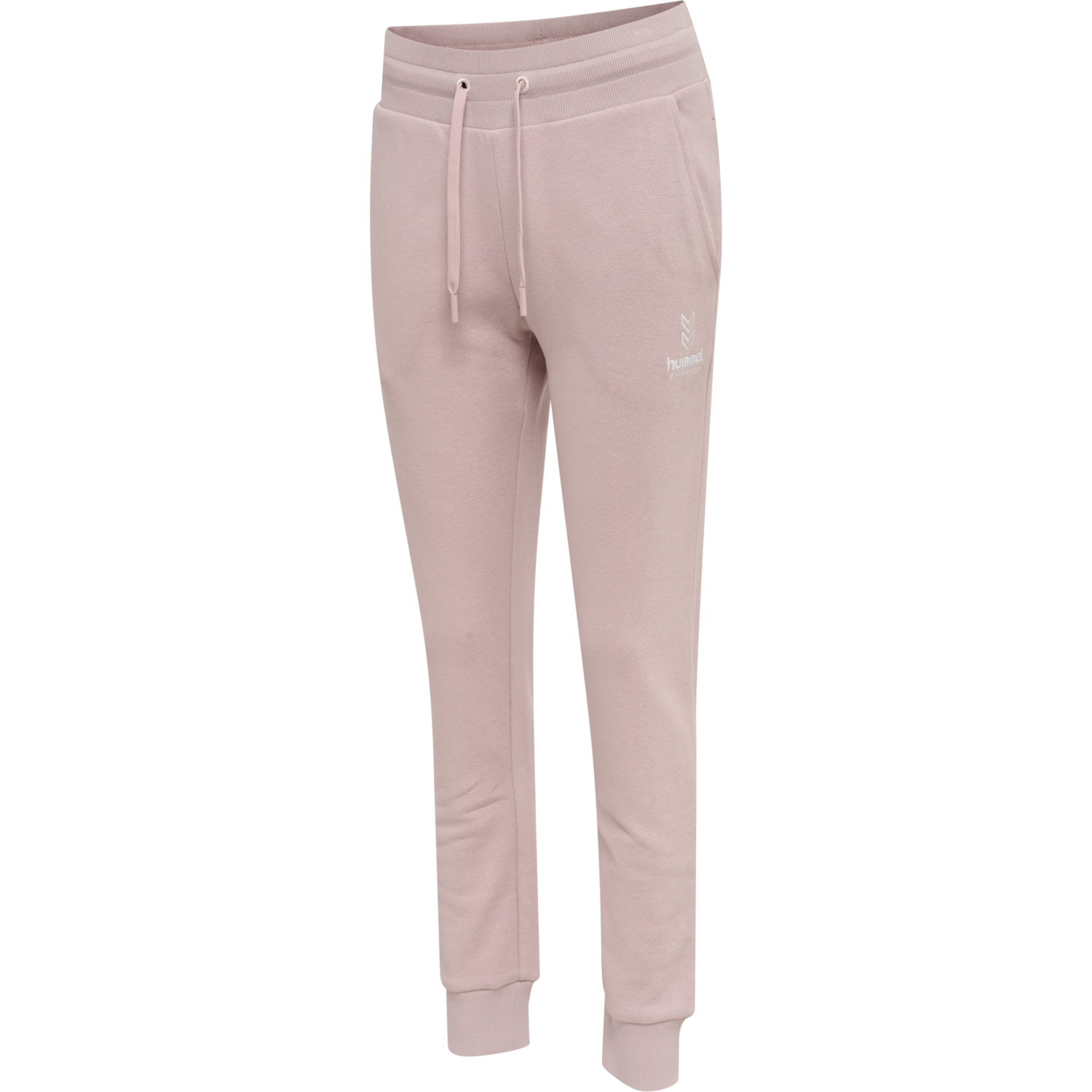 hmlOLIVIA REGULAR PANTS, CHALK PINK, packshot