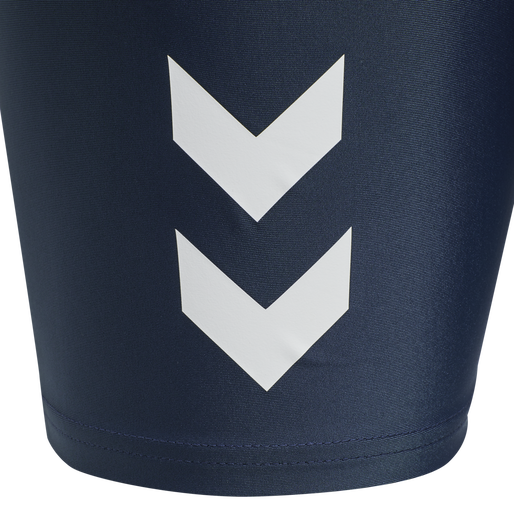 hmlTE TOPAZ 2-PACK TIGHT SHORTS, BLACK/INSIGINA BLUE hmlTE TOPAZ 2-PACK TIGHT SHORTS, BLACK/INSIGINA BLUE, packshot