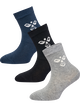 BLACK/GREY MELANGE/BLUE NIGHTS