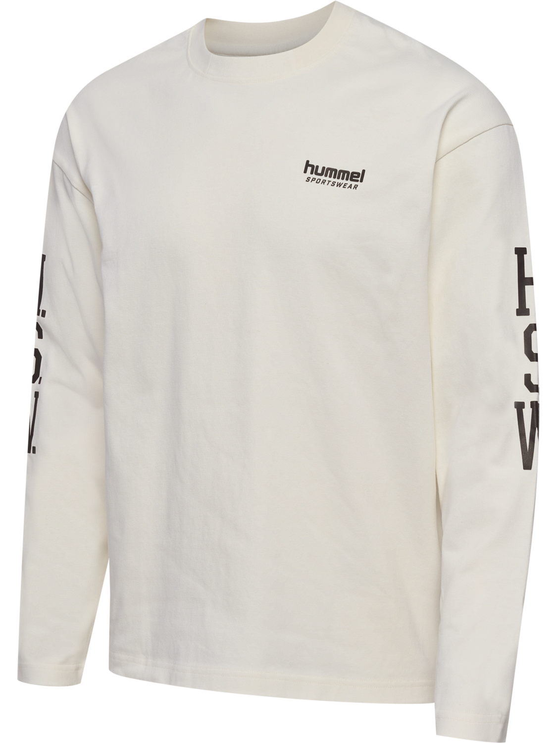 hmlLOOSE T-SHIRT L/S SW STADIUM, TOFU, packshot
