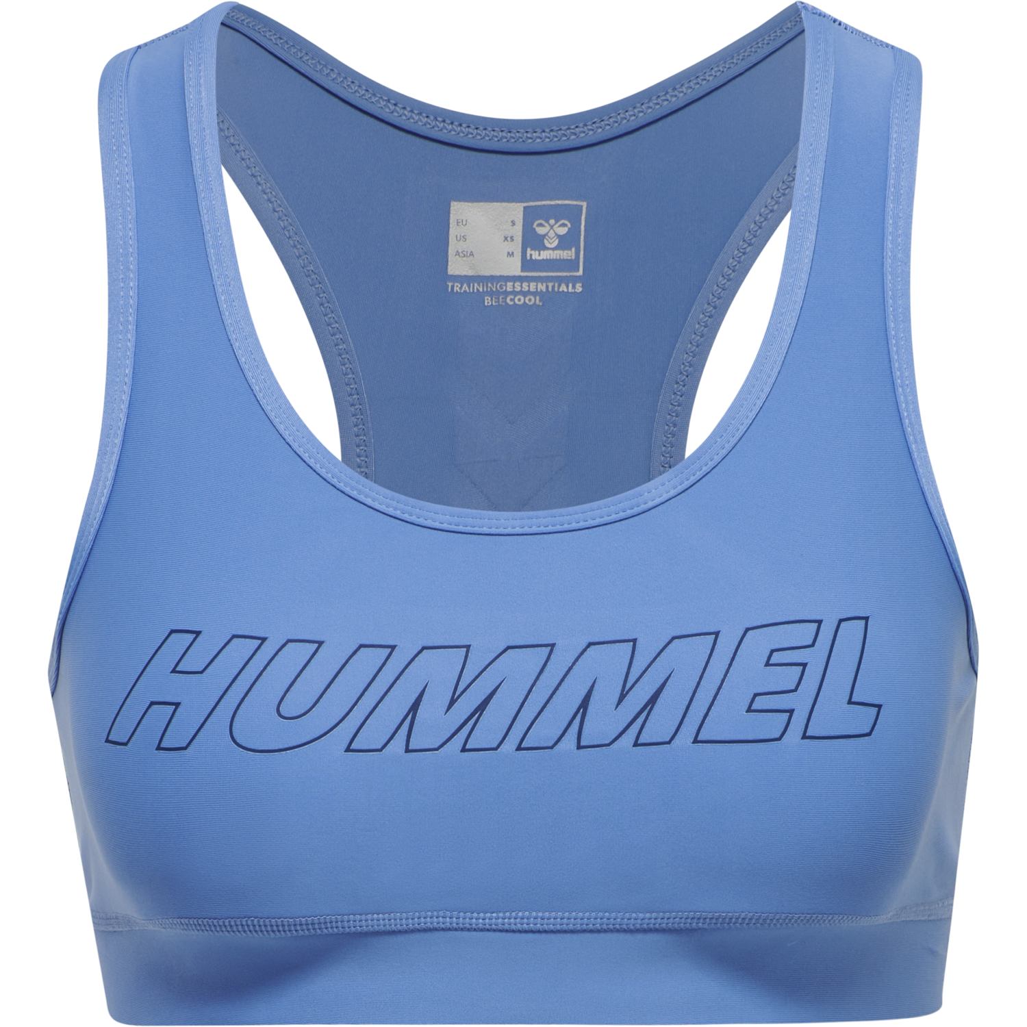 hmlTE TOLA 2-PACK SPORTS BRA, BLACK/MARINA, packshot